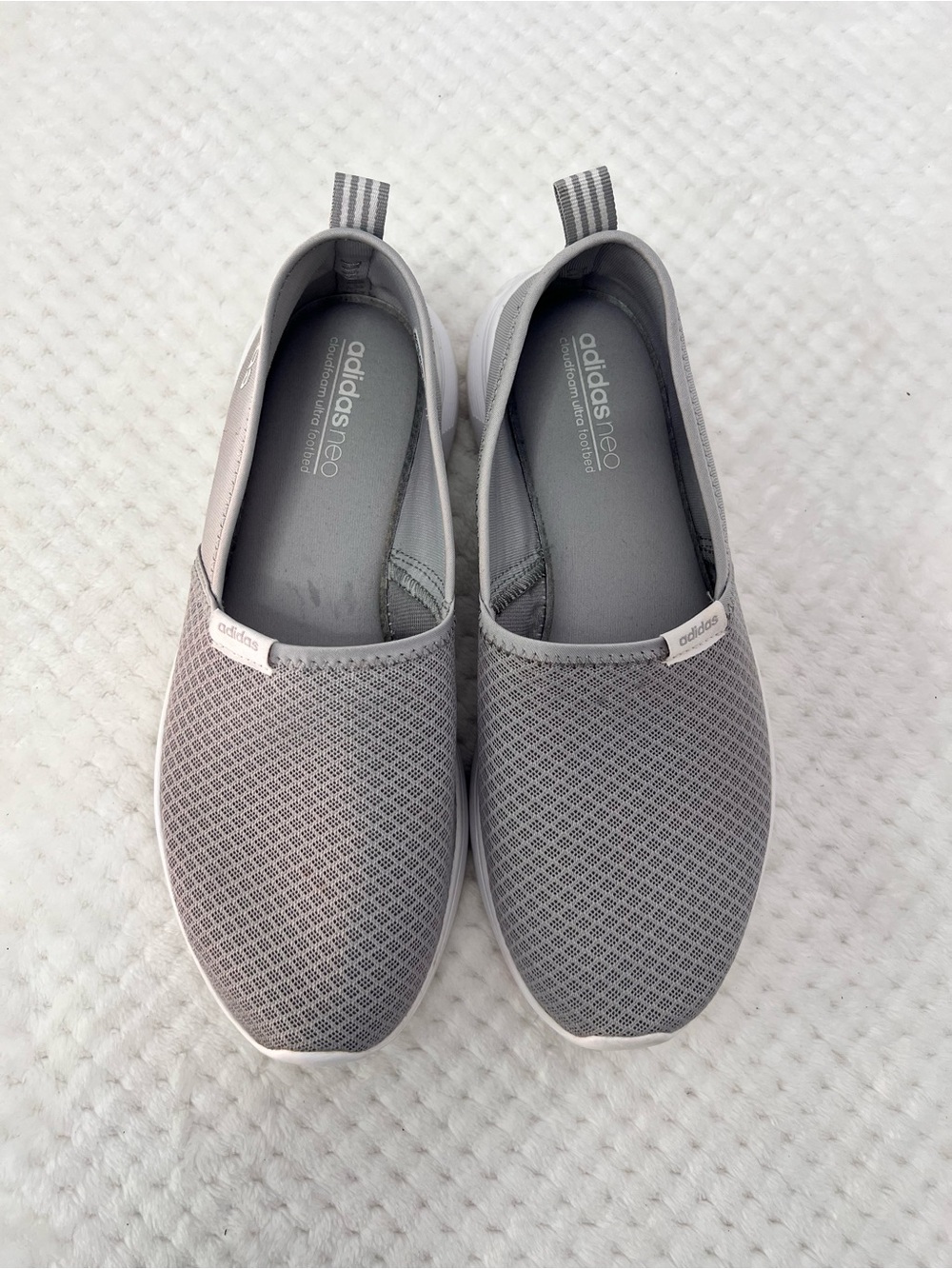 adidas Grey Slip-On Sneakers - Picture 4 of 5